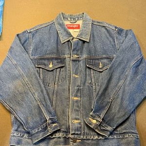 Vintage Wrangler Hero denim jacket.